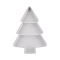 Christmas Tree Shaped Fruit Platter Creative Plates Storage Box Dried Fruit Snack Plates Divided Candy Dessert Plate Container - Rokkaku 18 online shop