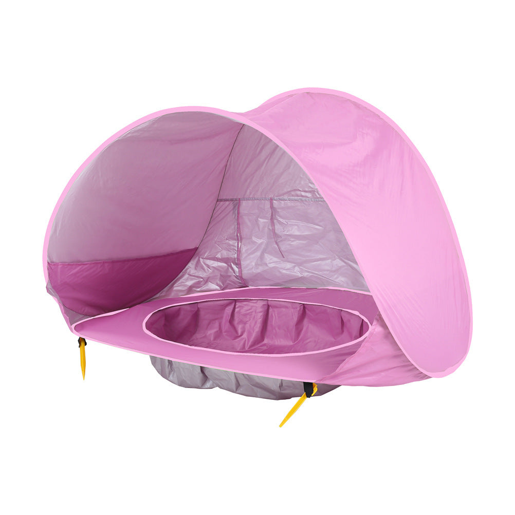 Baby Beach Tent Kids Outdoor Camping Easy Fold Up Waterproof  Up Sun Awning Tent UV-protecting - Rokkaku 18 online shop
