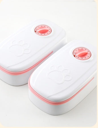 Automatic Pet Feeder Smart Food Dispenser For Cats Dogs Timer Stainless Steel Bowl Auto Dog Cat Pet Feeding Pets Supplies - Rokkaku 18 online shop