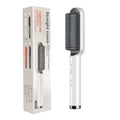 New 2 In 1 Hair Straightener Hot Comb Negative Ion Curling Tong Dual-purpose Electric Hair Brush - Rokkaku 18 online shop