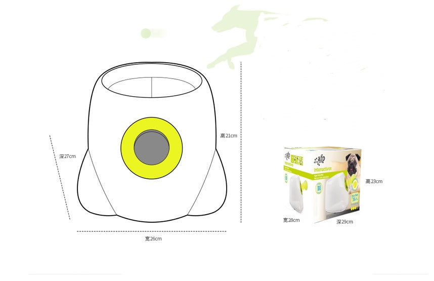 Dog Pet Automatic Interactive Ball Launcher - Rokkaku 18 online shop