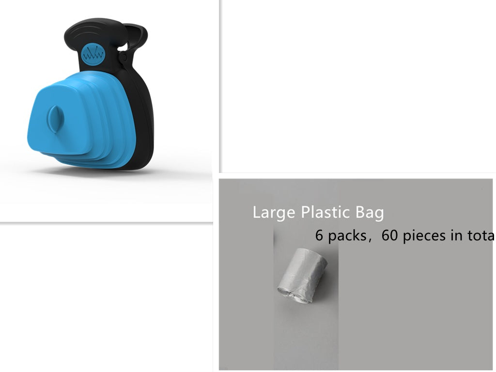 Pet Dog Poop Bag Dispenser Travel Foldable Poop Spoon - Rokkaku 18 online shop