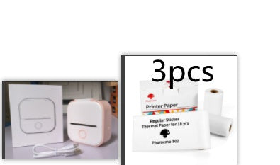Portable Mini Thermal Label Printer Home Photo Printer Student Wrong Question Printer Bluetooth-compatible Mini Label Printer Price Tag - Rokkaku 18 online shop