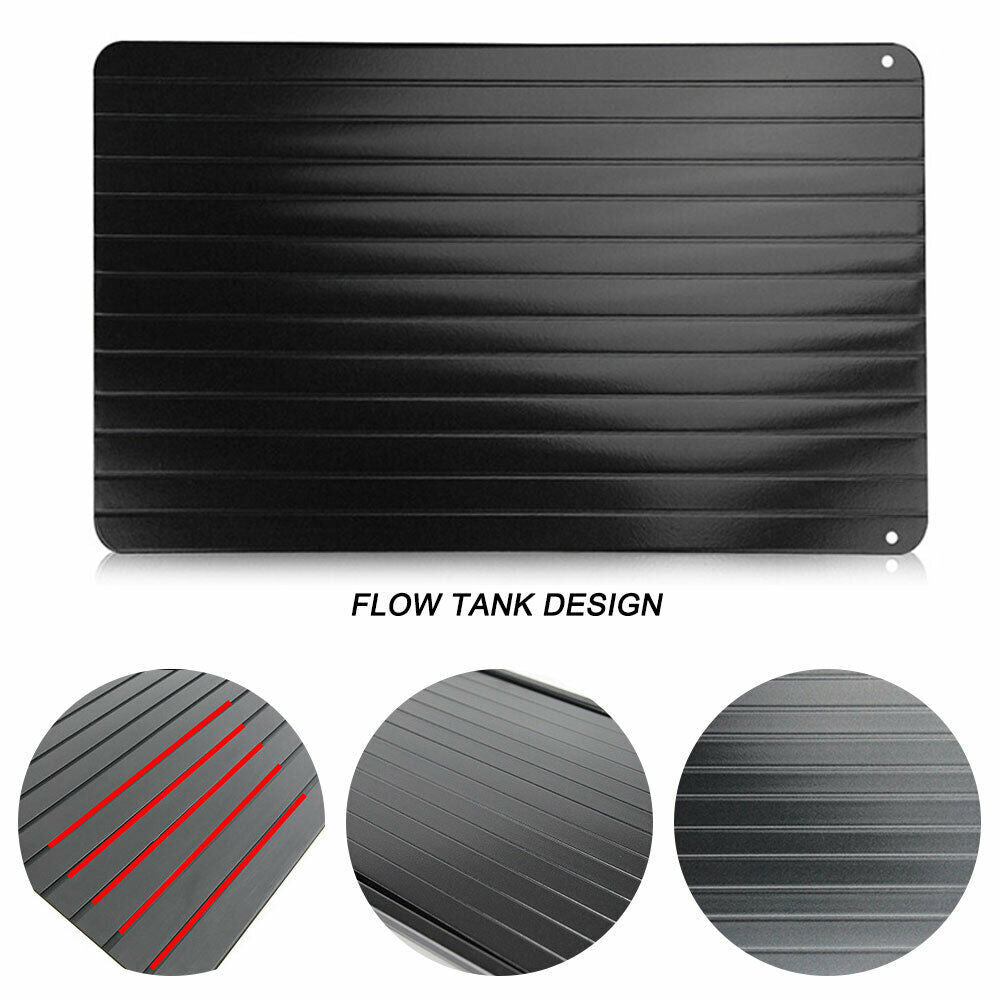 Fast Defrost Tray Fast Thaw Frozen Food Meat Fruit Quick Defrosting Plate Board Defrost Tray Thaw Master Kitchen Gadgets - Rokkaku 18 online shop