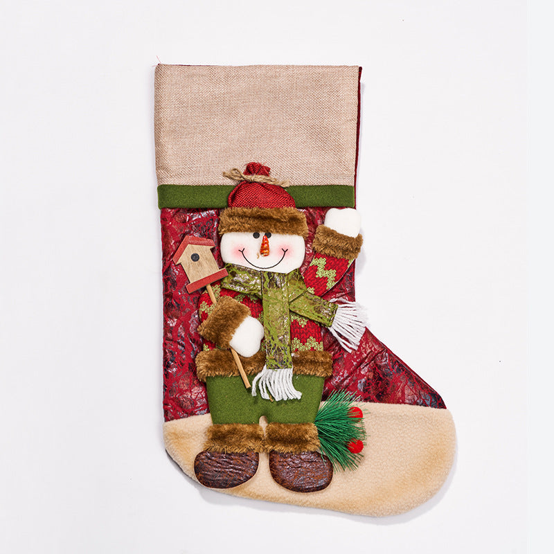 Christmas Decorations Large Cartoon Candy Bag - Rokkaku 18 online shop