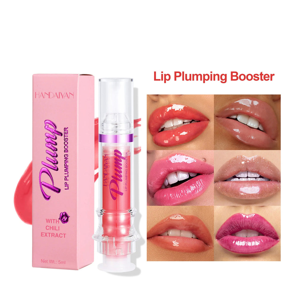 New Tube Lip Rich Lip Color Slightly Spicy Lip Honey Lip Glass Mirror Face Lip Mirror Liquid Lipstick - Rokkaku 18 online shop