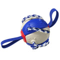 Interactive Dog Football Soccer Ball With Tabs Inflated Training Toy Outdoor Border Collie Balls Pet Products - Rokkaku 18 online shop