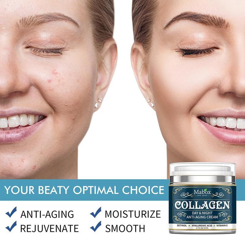 Collagen Moisturizing Facial Cream Skin Care Products Anti Aging Face Cream Moisturizing Wrinkle Remover - Rokkaku 18 online shop