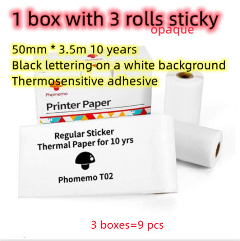 Portable Mini Thermal Label Printer Home Photo Printer Student Wrong Question Printer Bluetooth-compatible Mini Label Printer Price Tag - Rokkaku 18 online shop