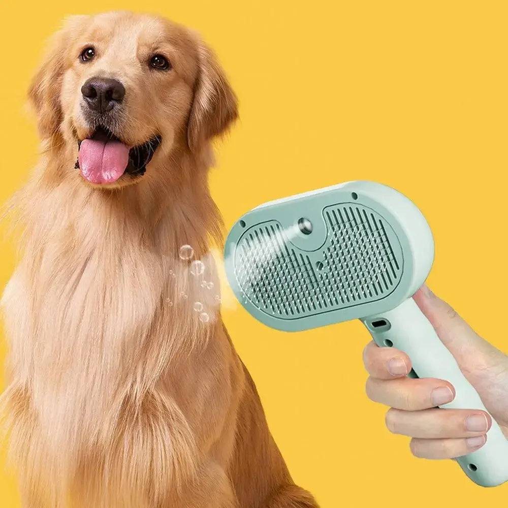 Pets Spray Hair Comb Pet Hair Remover Cleaning Brush Cats Grooming Dog Accessories Tools Dematting Water Mist Humidifier Comb Pet Supplies - Rokkaku 18 online shop
