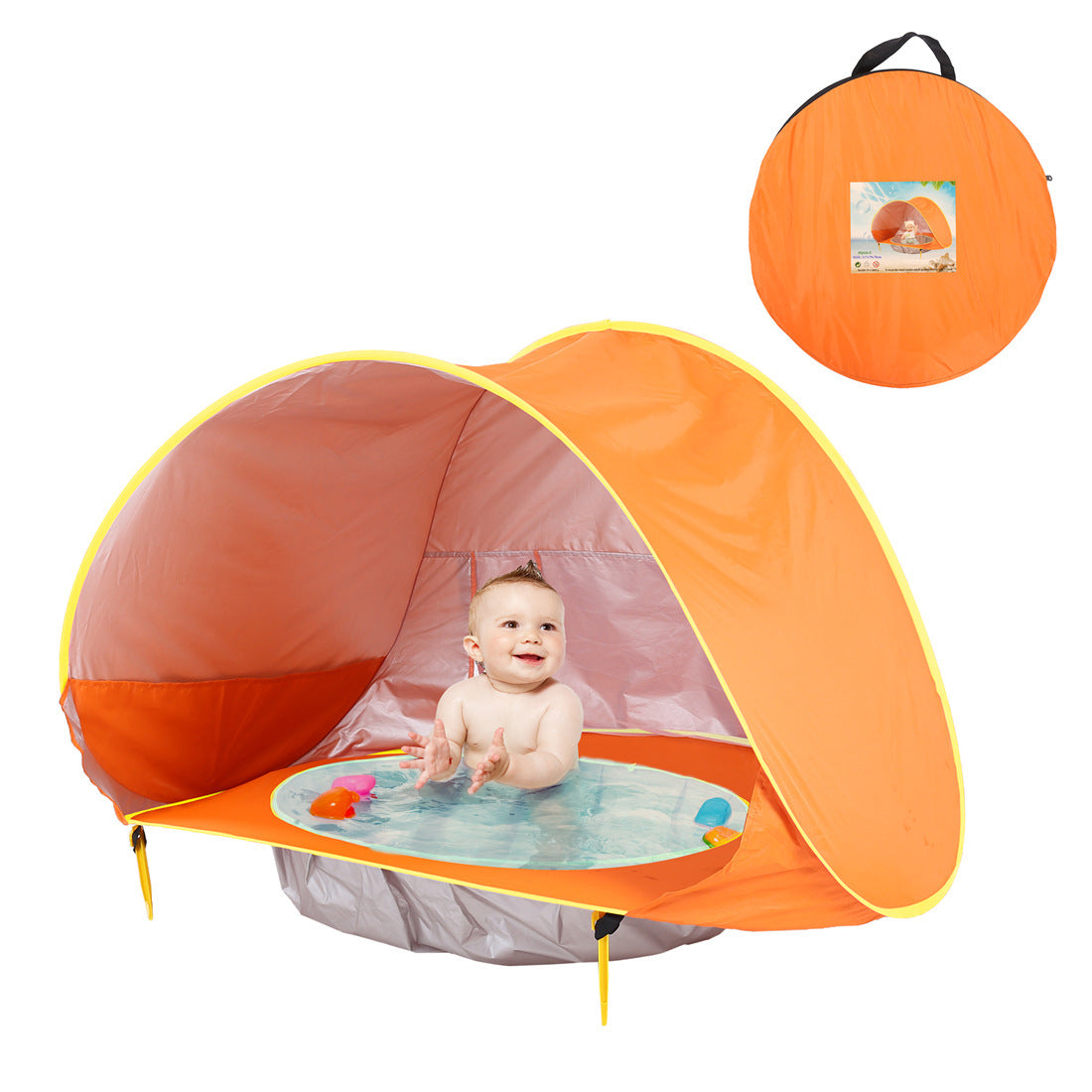 Baby Beach Tent Kids Outdoor Camping Easy Fold Up Waterproof  Up Sun Awning Tent UV-protecting - Rokkaku 18 online shop