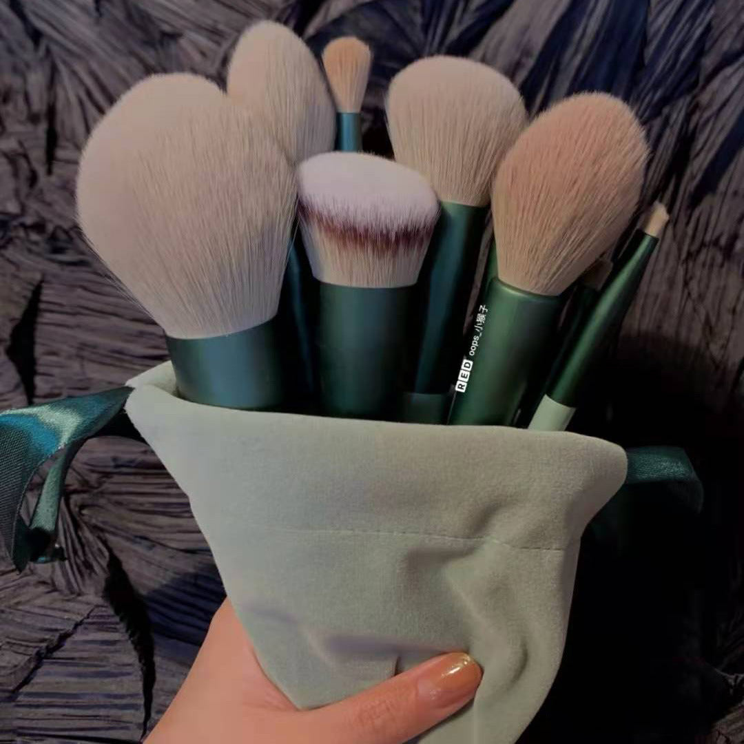13Pcs Makeup Brush Set Make Up Concealer Brush Blush Powder Brush Eye Shadow Highlighter Foundation Brush Cosmetic Beauty Tools - Rokkaku 18 online shop