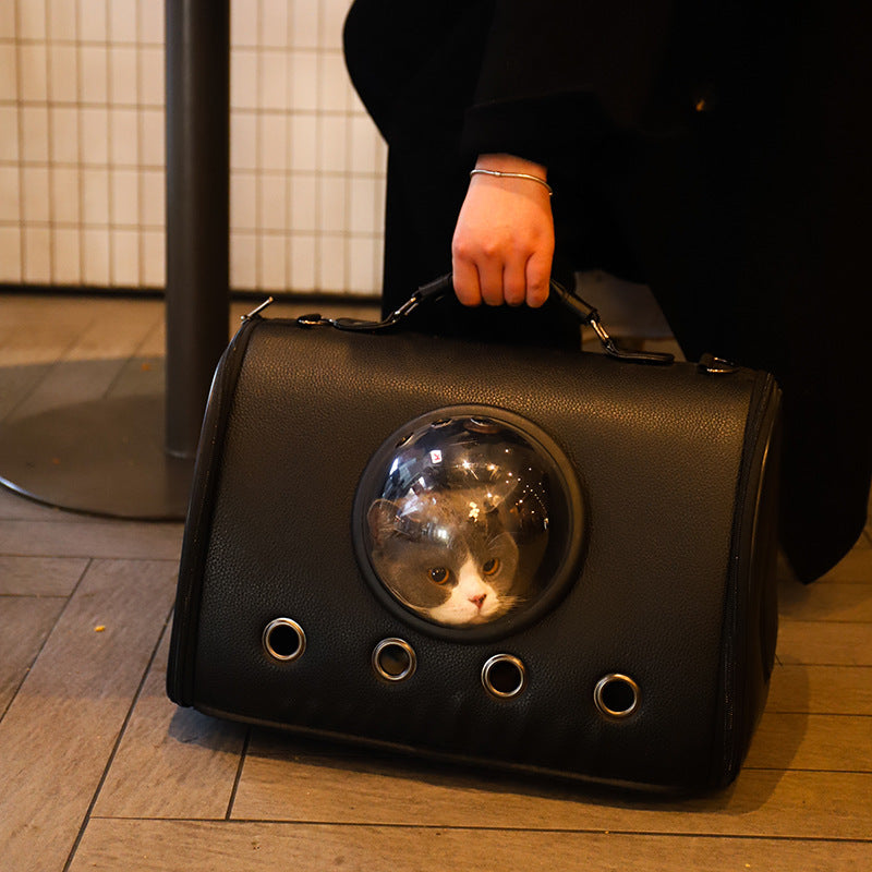 Cat Bag Space Capsule To Go Out And Portable Large-capacity Portable Diagonal - Rokkaku 18 online shop