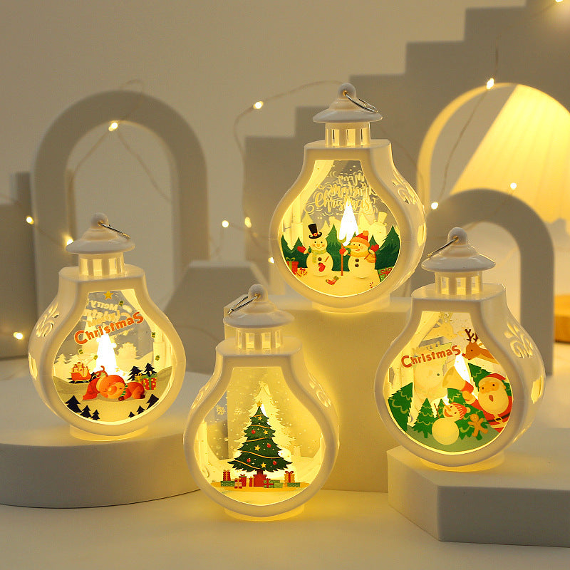 Christmas Candle Lamp Romantic Ornaments - Rokkaku 18 online shop