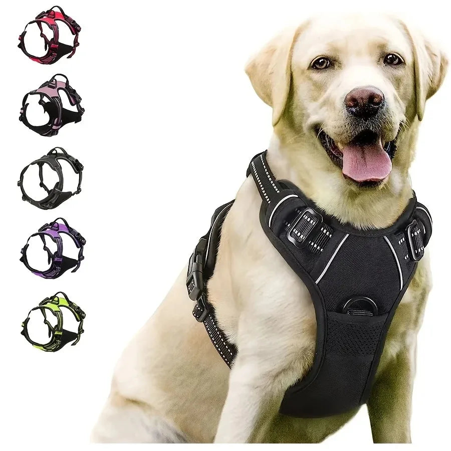 Dog Collars Harness Big Vtests Leash Pet Shop Everything for Dogs Leather Puppy Accessories Medium Small Set
