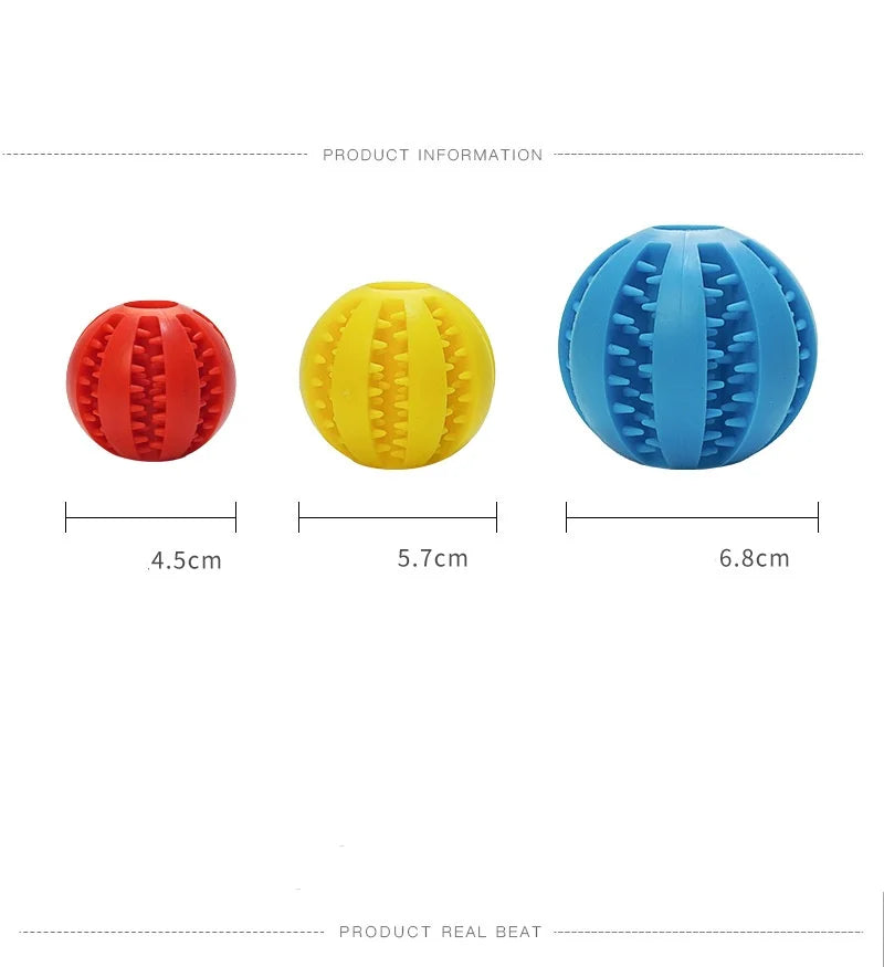 Cross-border pet dog leakage toy balls, teething puzzles, anti-boring and biting training toys