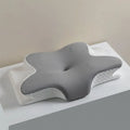 New Butterfly Outline Neck Pillow Foam Cervical Cushion Ergonomic Shaped Orthopedic Pad Comfort Support for Neck Soreness Relief