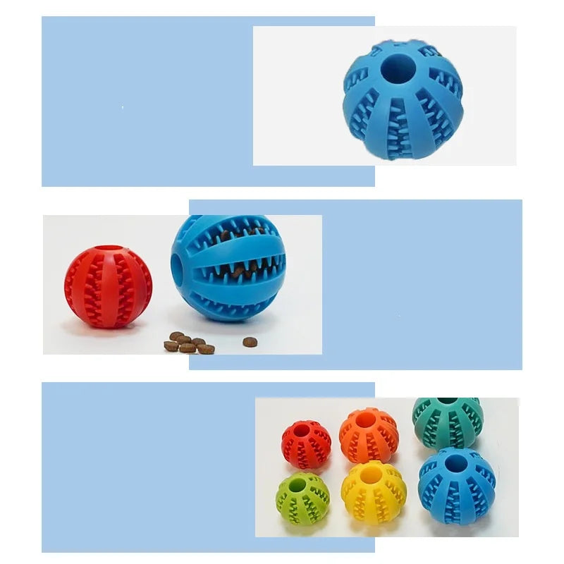 Cross-border pet dog leakage toy balls, teething puzzles, anti-boring and biting training toys