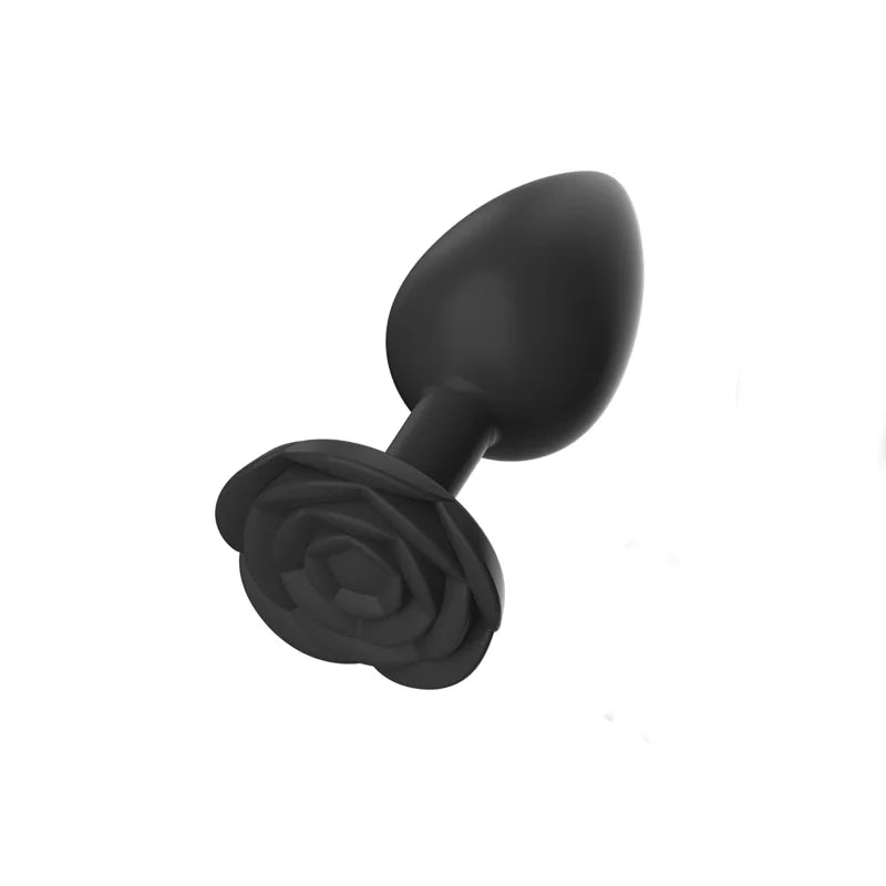 Soft Silicone Anal Plugs Rose Sex Toys for Woman Female Ana Buttplugs Annal Butplug Analplug Sexy Kit Adult Goods Tooys Man Gay