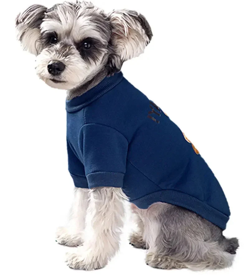Dogs Winter Cute Clothes Puppy Warm Pullover Sweatshirt Bear Pattern Pet Jacket for Small Medium Dog Cat Coats Chihuahua Costume