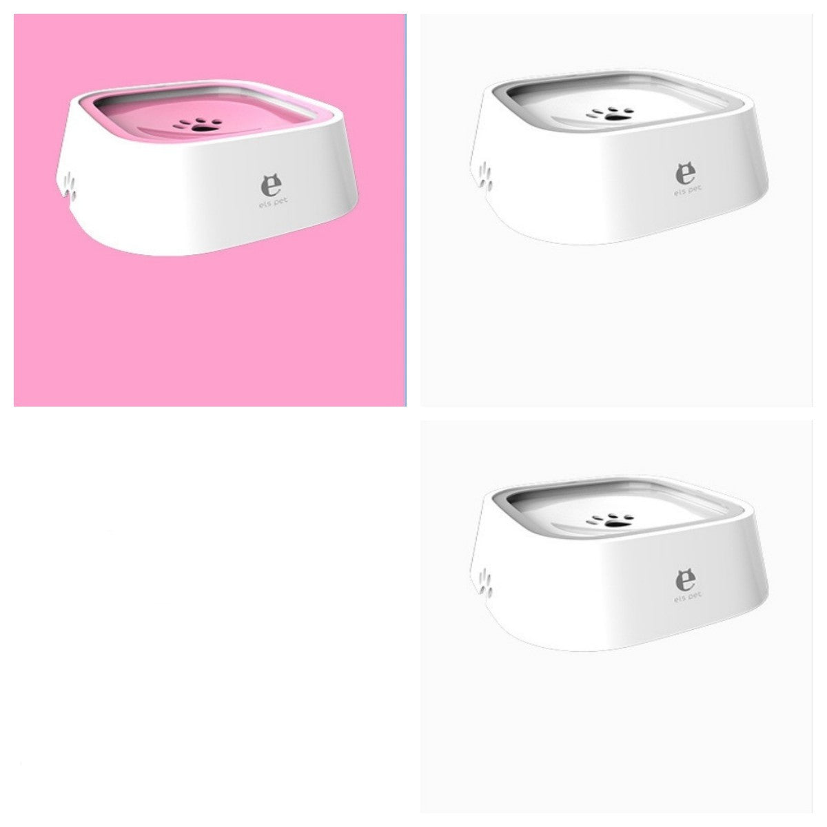 1.5L Cat Dog Water Bowl Carried Floating Bowl Anti-Overflow Slow Water Feeder Dispenser Pet Fountain ABS&PP Dog Supplies - Rokkaku 18 online shop