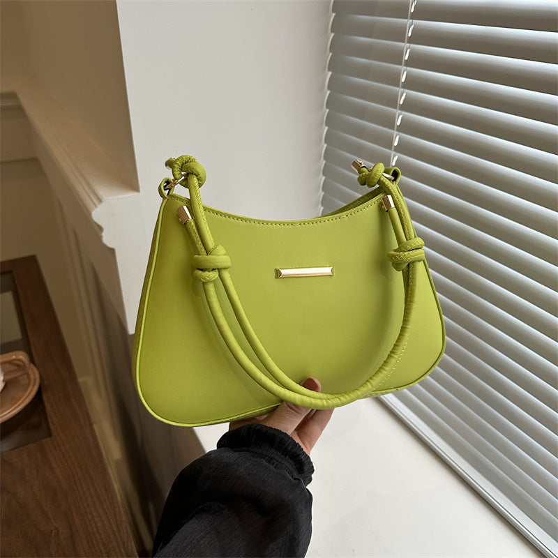 Women's High-end Hand-held Armpit Small Square Bag - Rokkaku 18 online shop