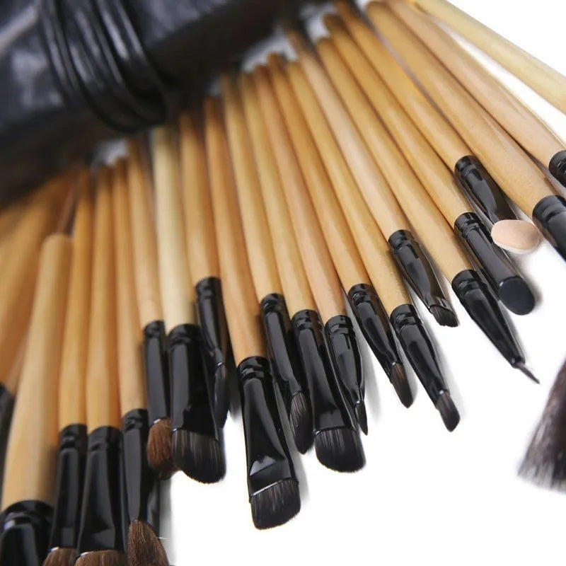 Gift Bag Of 24 Pcs Makeup Brush Sets Professional Cosmetics Brushes Eyebrow Powder Foundation Shadows Pinceaux Make Up Tools - Rokkaku 18 online shop