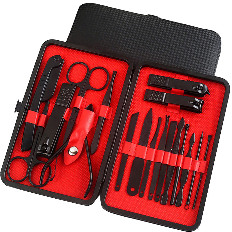 Professional Scissors Nail Clippers Set Ear Spoon Dead Skin Pliers Nail Cutting Pliers Pedicure Knife Nail Groove Trimmers - Rokkaku 18 online shop