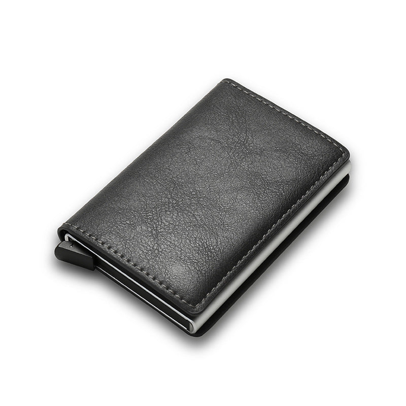 Credit Card Holder Smart Minimalist Wallet Pocket Men Women Slim Cardholder Bank Secure Creditcard Case - Rokkaku 18 online shop