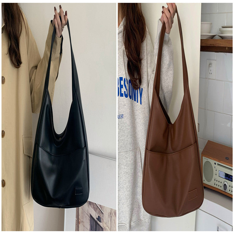 Fashion Tote Bag Large Capacity Casual Shoulder Bag Women's Commuting Handbag College Student - Rokkaku 18 online shop
