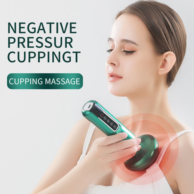 Electric Vacuum Cupping Massager For Body Anti-Cellulite Suction Cup Gua Sha Massage Body Cups Guasha Fat Burning Slimming Jars - Rokkaku 18 online shop