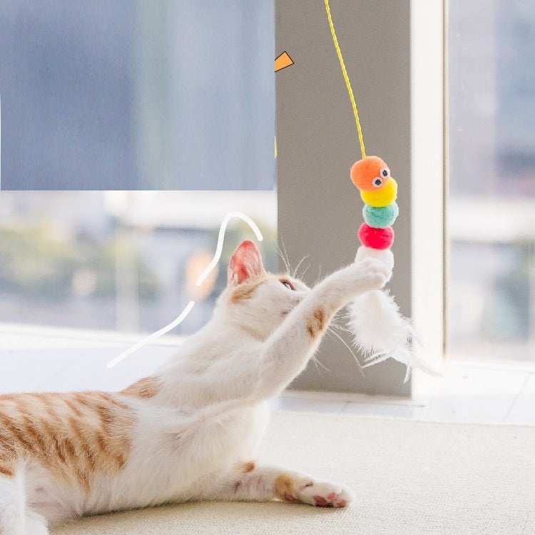 Cat Toys Simulated Cute Toys Funny Self-hey Interactive Toy Rope Grabbing Mouse Telescopic Hanging Cat Pet Supplies - Rokkaku 18 online shop