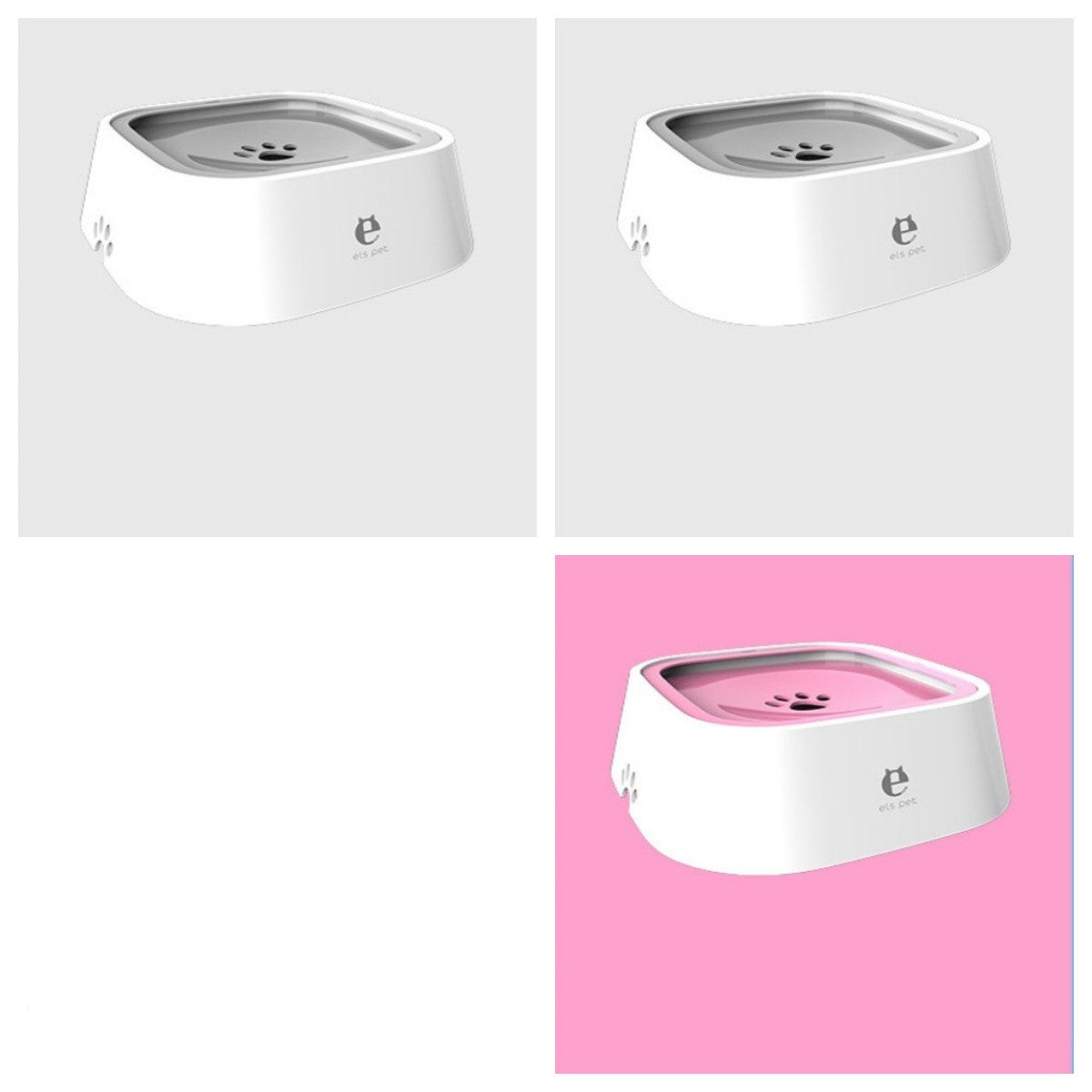 1.5L Cat Dog Water Bowl Carried Floating Bowl Anti-Overflow Slow Water Feeder Dispenser Pet Fountain ABS&PP Dog Supplies - Rokkaku 18 online shop