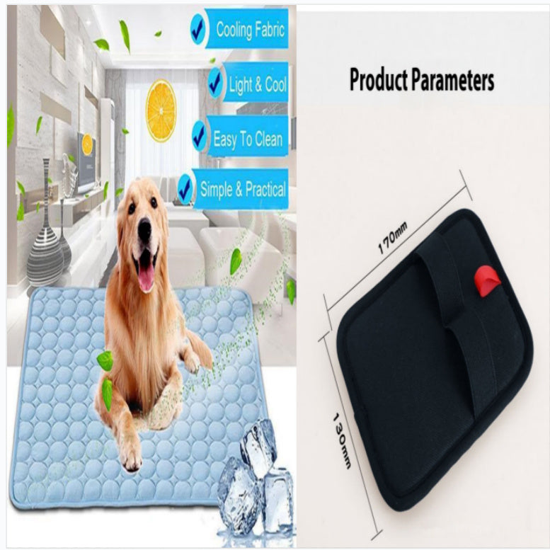 Pet Dog Cat Ice Silk Cold Nest Pad For Cooling In Summer - Rokkaku 18 online shop