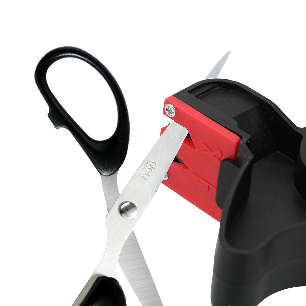 Knife Sharpener Handheld Scissor Blade Sharpening Convenient Kitchen Tools Grindstone 2 In 1 Kitchen Gadgets - Rokkaku 18 online shop