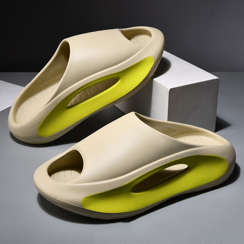 Ins Slippers Women Men Peep Toe Slipper Summer Hollow Unisex Sports Beach Shoes - Rokkaku 18 online shop