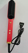New 2 In 1 Hair Straightener Hot Comb Negative Ion Curling Tong Dual-purpose Electric Hair Brush - Rokkaku 18 online shop