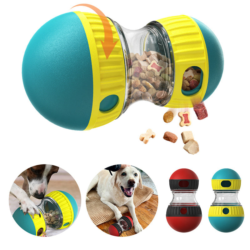 Food Dispensing Dog Toy Tumbler Leaky Food Ball Puzzle Toys Interactive Slowly Feeding Protect Stomach Increase Intelligence Pets Toy Pet Products - Rokkaku 18 online shop
