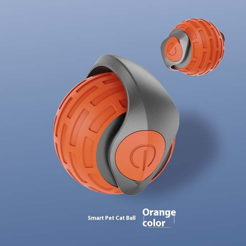 New Interactive Cat Toys Ball Auto Electric Rolling Ball Toys For Cat Kitty Pets Smart Automatic Teaser USB Rechargeable Cat Toy Pet Products - Rokkaku 18 online shop