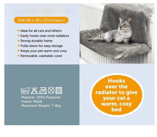 Iron Frame Cat Bed Cat Hammock Radiator Bed - Rokkaku 18 online shop