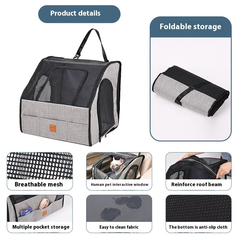 Portable Foldable Car Waterproof And Hard-wearing Pet Cage Waterproof Thickened Dog Mat Car Pet Mat - Rokkaku 18 online shop