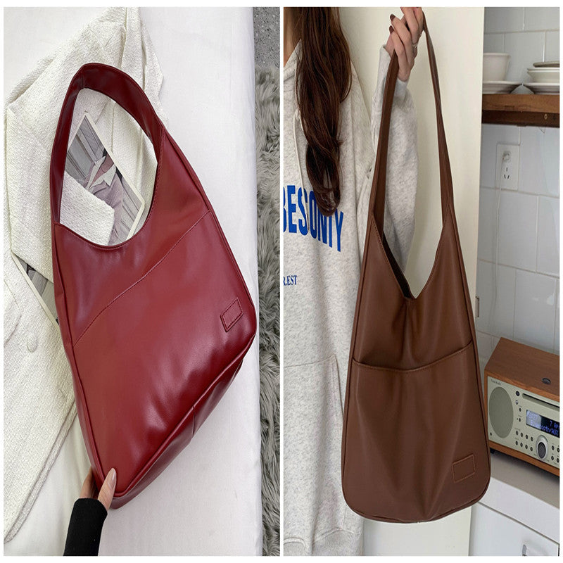 Fashion Tote Bag Large Capacity Casual Shoulder Bag Women's Commuting Handbag College Student - Rokkaku 18 online shop