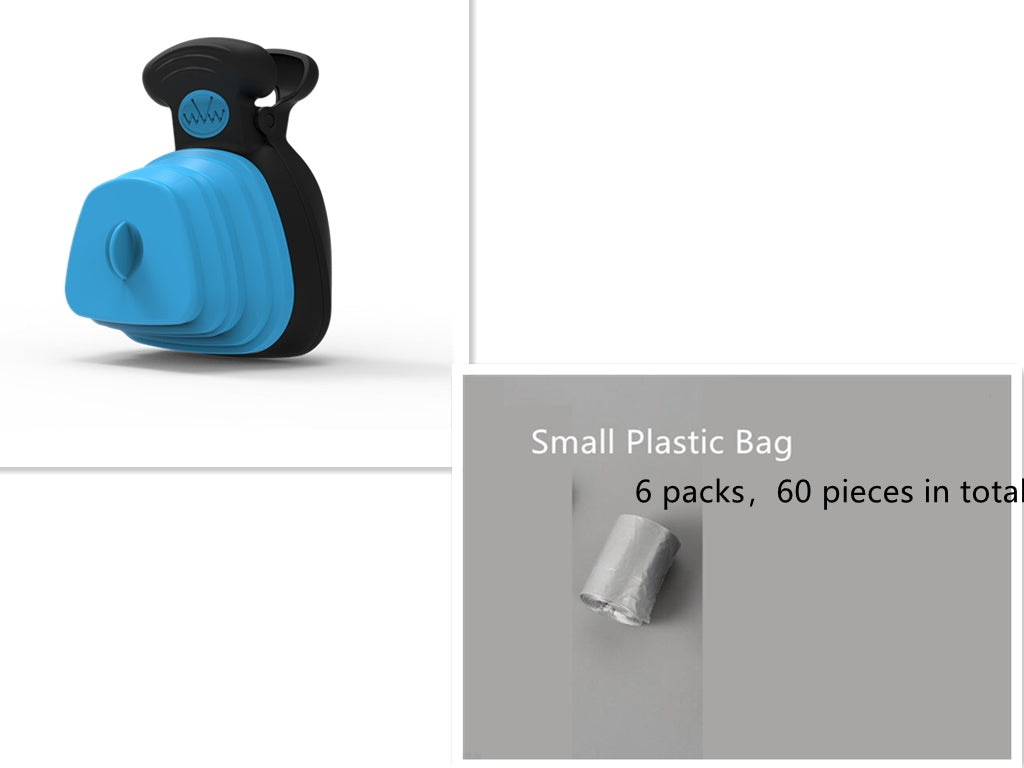 Pet Dog Poop Bag Dispenser Travel Foldable Poop Spoon - Rokkaku 18 online shop