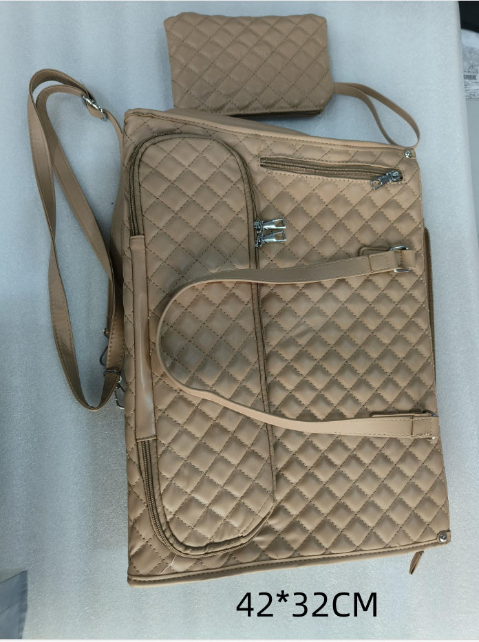Fashionable Lunch Tote Bag Women's Thermal Insulation Lunch Box Leak-proof Crossbody Computer Storage Bag Quilted Large Capacity Handbag With Purse - Rokkaku 18 online shop