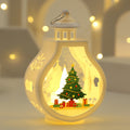 Christmas Candle Lamp Romantic Ornaments - Rokkaku 18 online shop