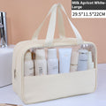 Large Capacity Cosmetic Bag Women's Transparent - Rokkaku 18 online shop