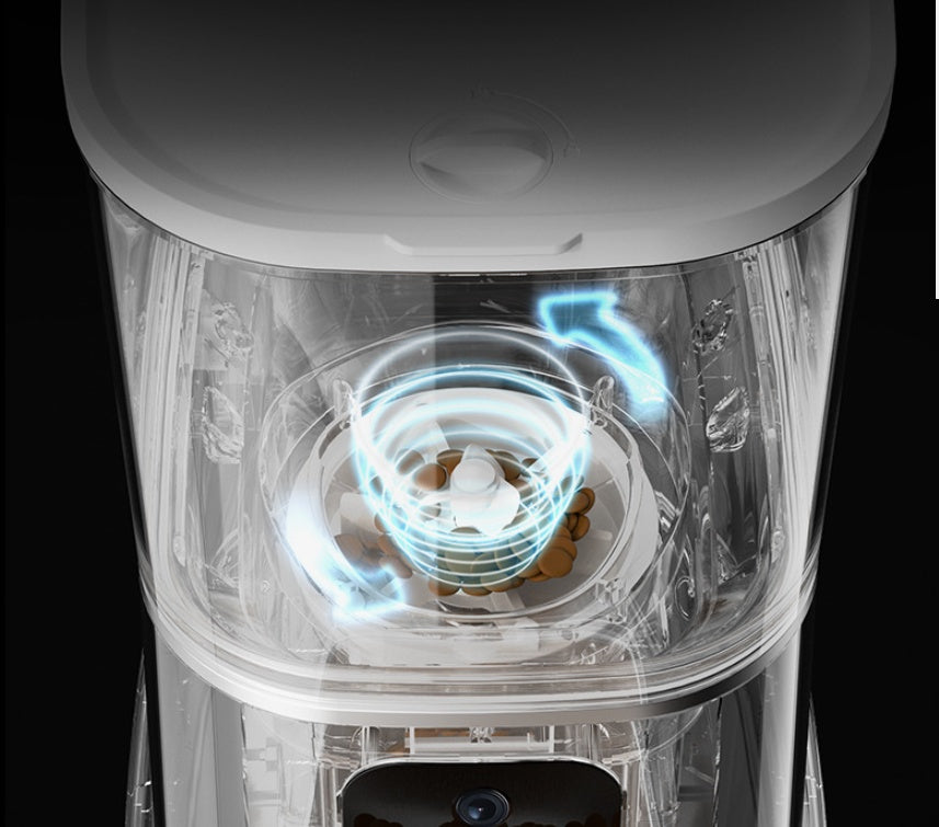 Pet Automatic Feeder Large Capacity Smart Voice Recorder APP Control Timer Feeding Cat Dog Food Dispenser With WiFi Pet Bo - Rokkaku 18 online shop