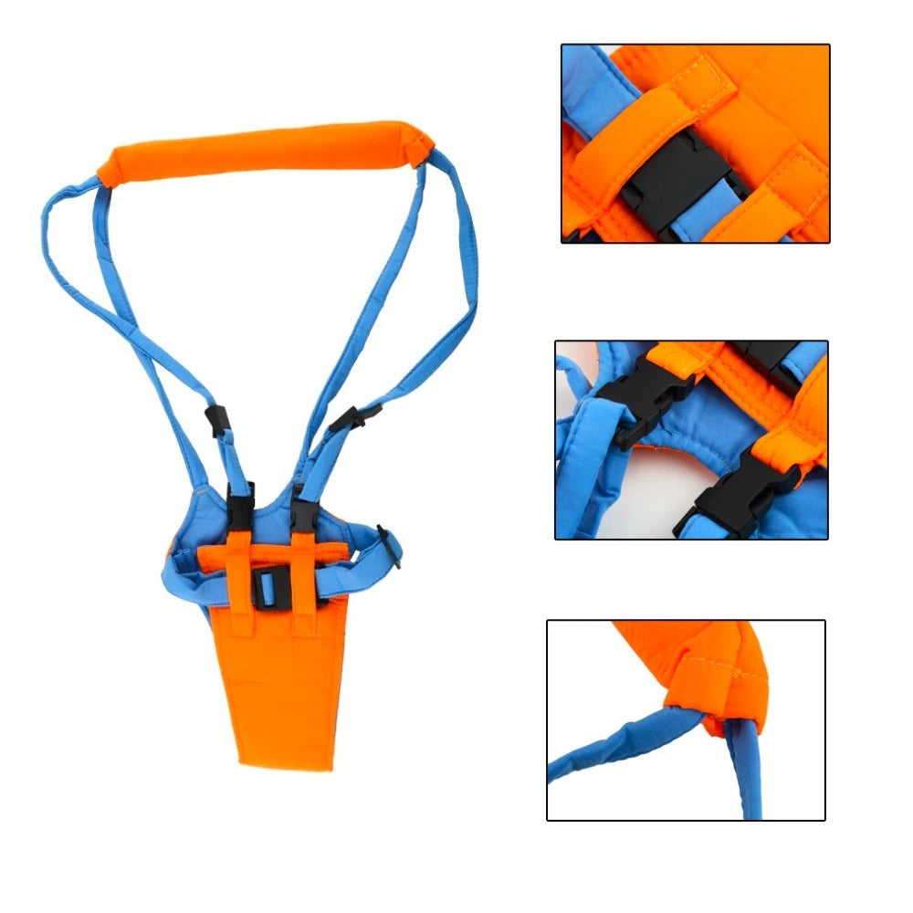 Brand New Kid Baby Infant Toddler Harness Walk Learning Assistant Walker Jumper Strap Belt Safety Reins Harness - Rokkaku 18 online shop