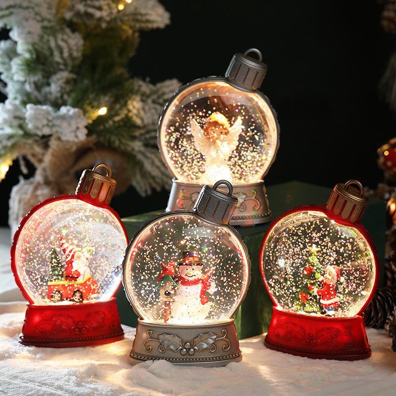 Christmas Holiday Decorations Luminous Simulation Flat Light LED Decoration Scene Layout Flame Light Home Decor - Rokkaku 18 online shop