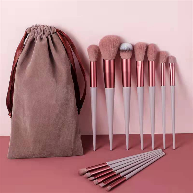 13Pcs Makeup Brush Set Make Up Concealer Brush Blush Powder Brush Eye Shadow Highlighter Foundation Brush Cosmetic Beauty Tools - Rokkaku 18 online shop